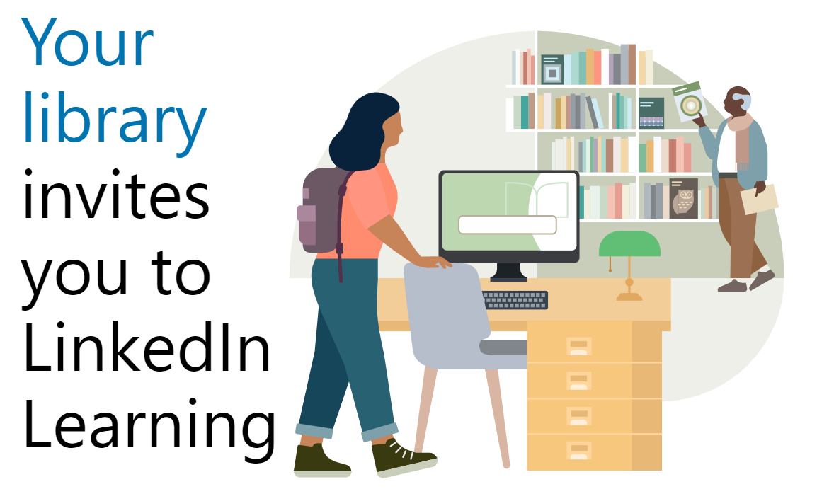 Your library invites you to Linkedin Learning